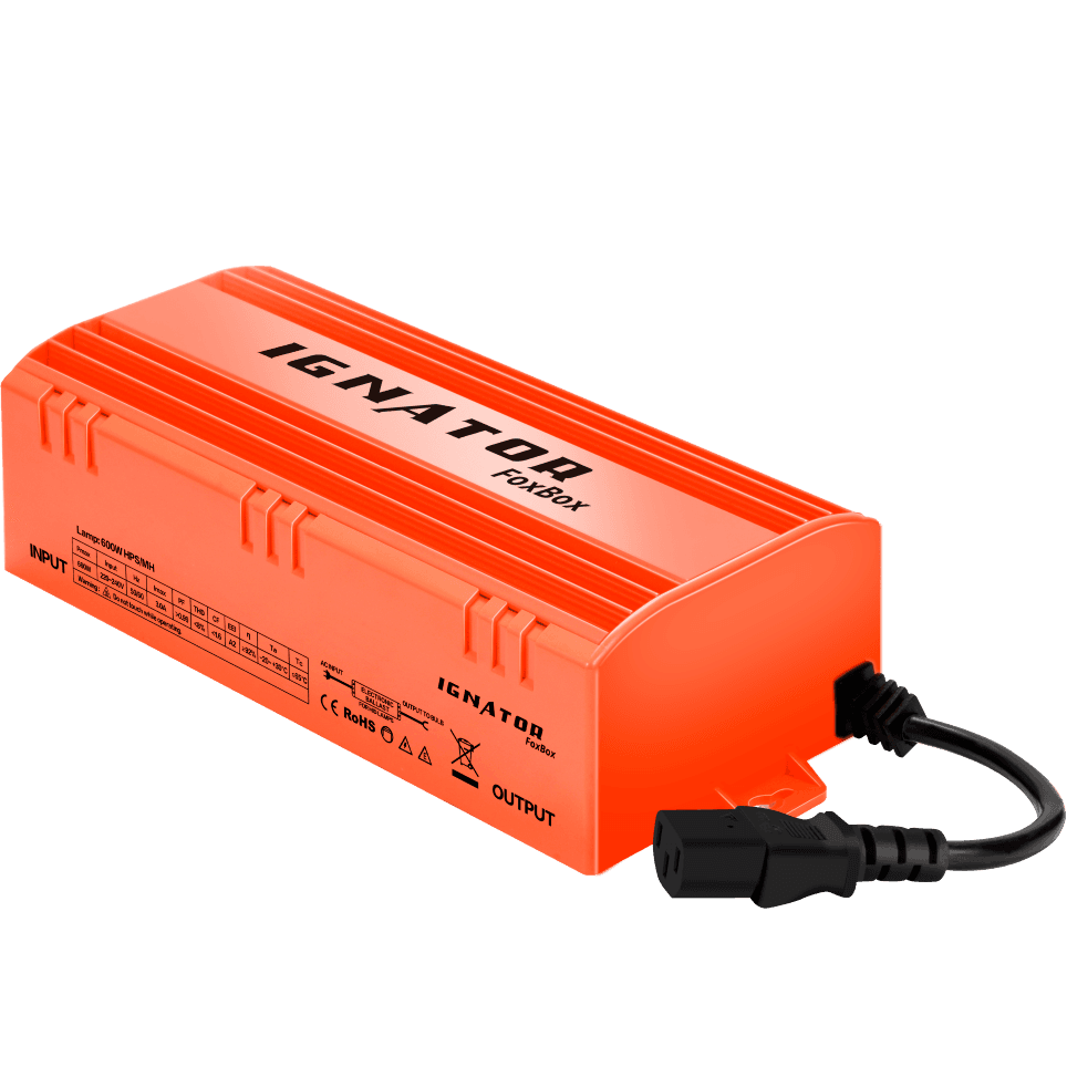 Electronic Ballast Ignator FoxBox 600W (Without Dimmer) Electronic Ballast Ignator FoxBox 600W (Without Dimmer)
