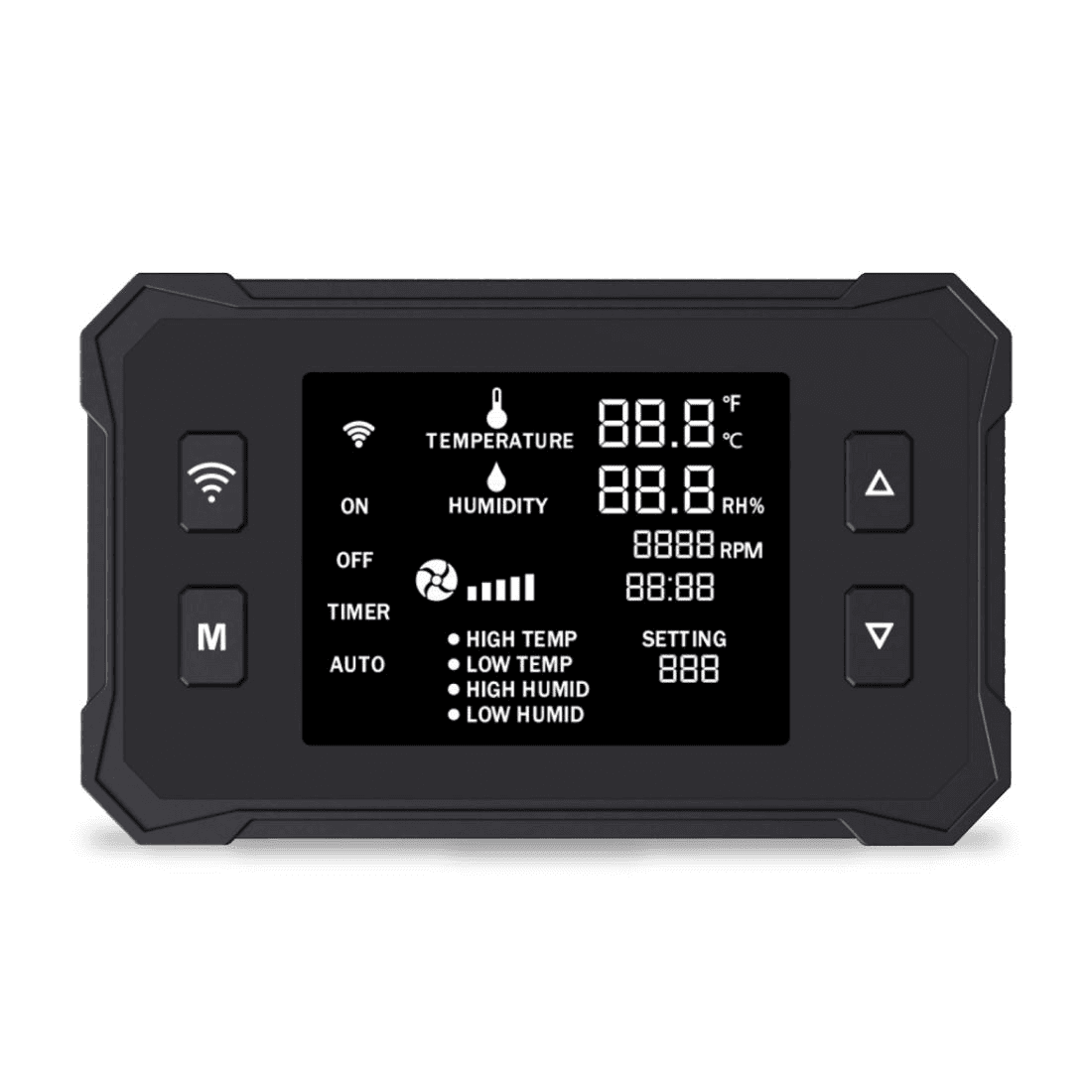 Clivex Wifi digital controller for EC Silence Extractor - 0-10V Clivex Wifi digital controller for EC Silence Extractor - 0-10V