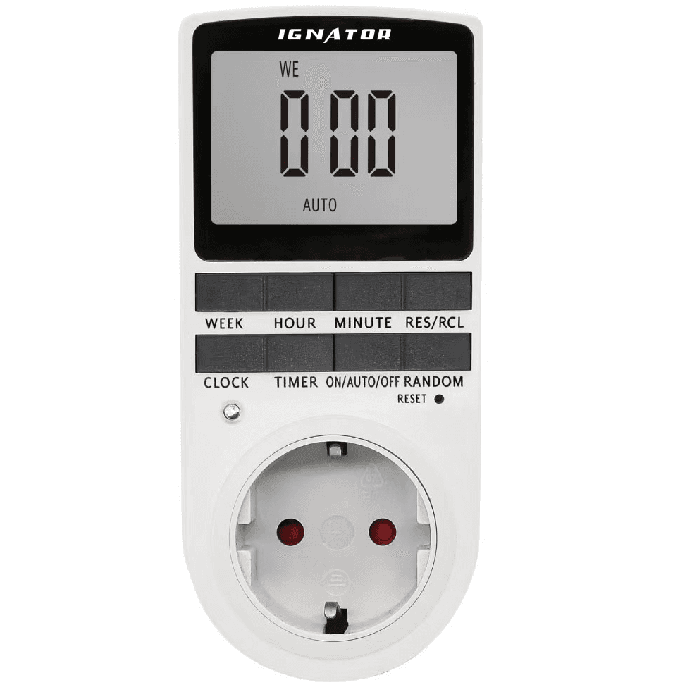 Digital Timer 16A Ignator L+N Digital Timer 16A Ignator L+N